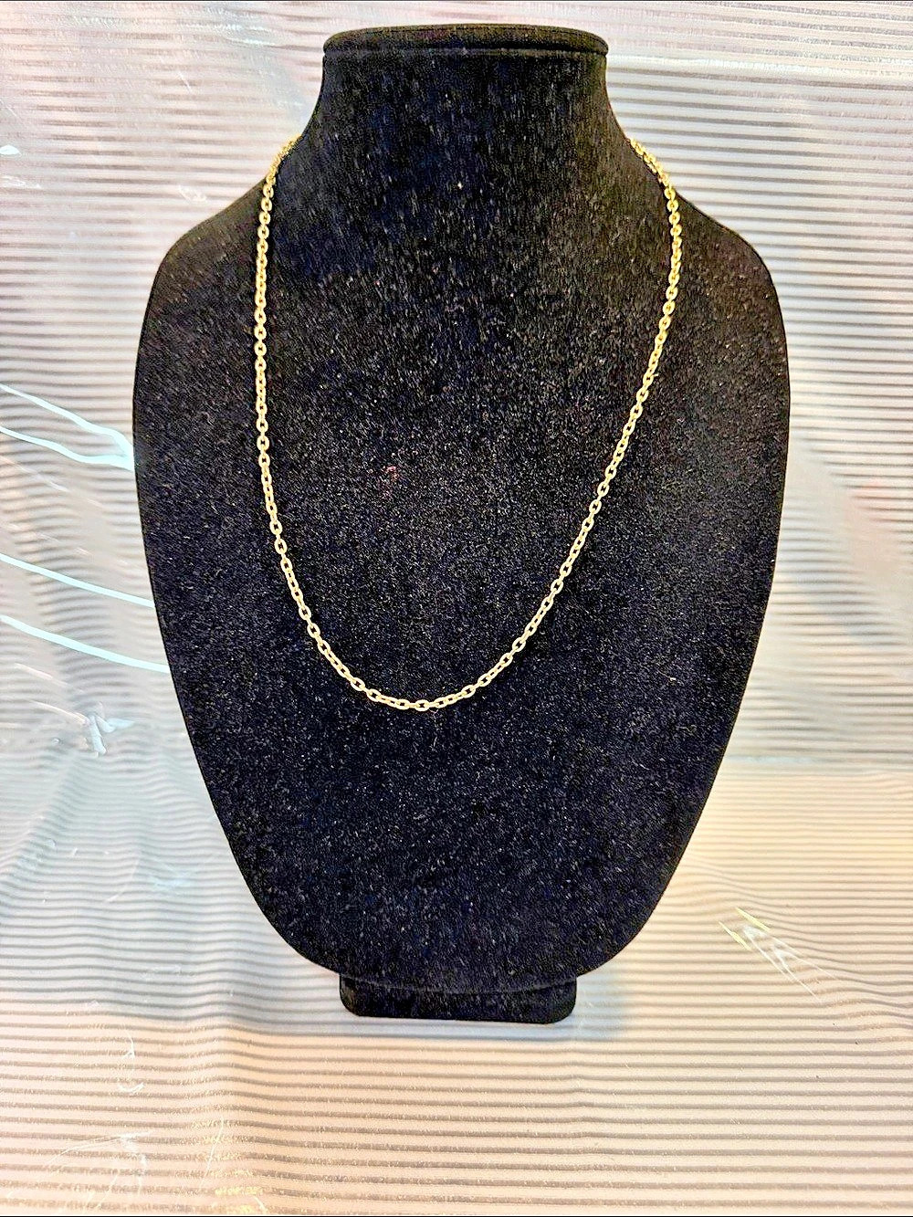 Gold-Tone Chain Necklace Like New